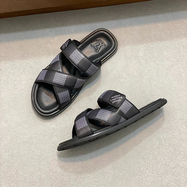 24AW お洒落ダミエ【ルイヴィトン 激安】LV ヴェニスライン ミュール 5色 1acril