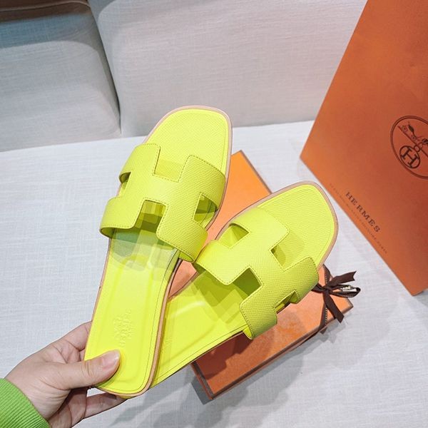 【♡可愛さ炸裂♡】エルメス ☆Hカットサンダル 偽物 オラン ert59376