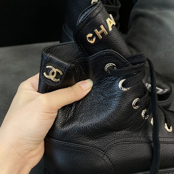 【売り切れ前に早めにゲット♪】シャネル ショートブーツ パチモン G45124