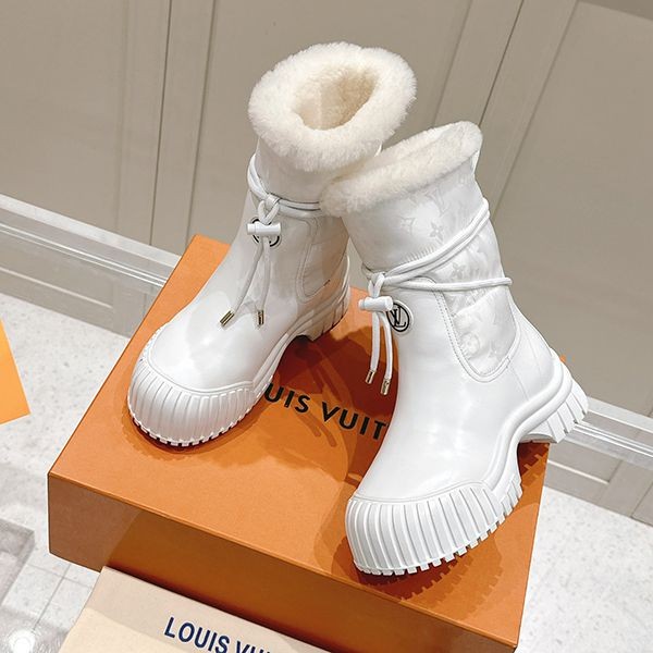 ルイヴィトン アンクルブーツ 激安 【雪道でもオシャレに♡】 1ADCB