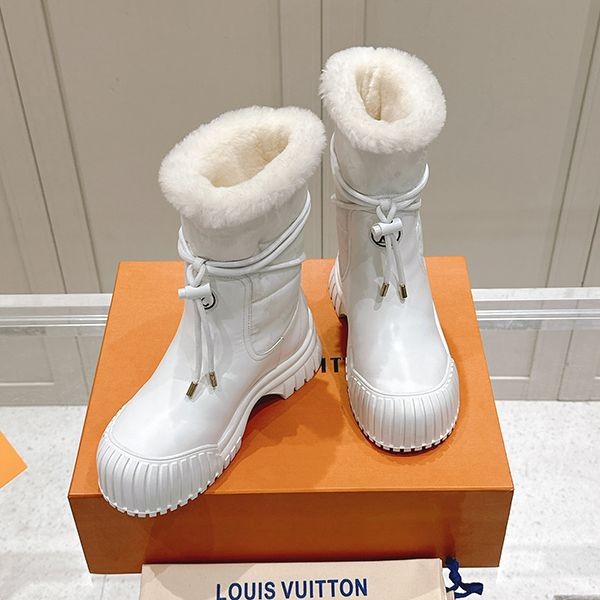 ルイヴィトン アンクルブーツ 激安 【雪道でもオシャレに♡】 1ADCB