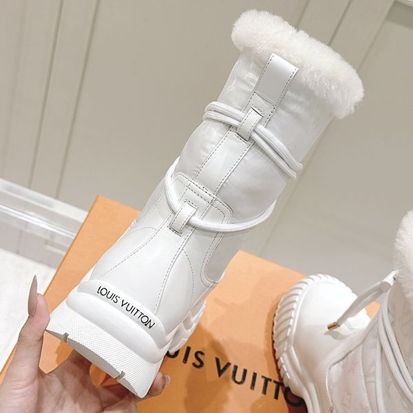ルイヴィトン アンクルブーツ 激安 【雪道でもオシャレに♡】 1ADCB