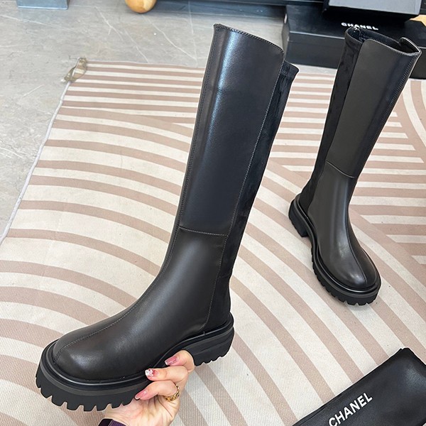 【大特価】シャネル スーパーコピー シンプルモダン厚底ブーツ shi99023