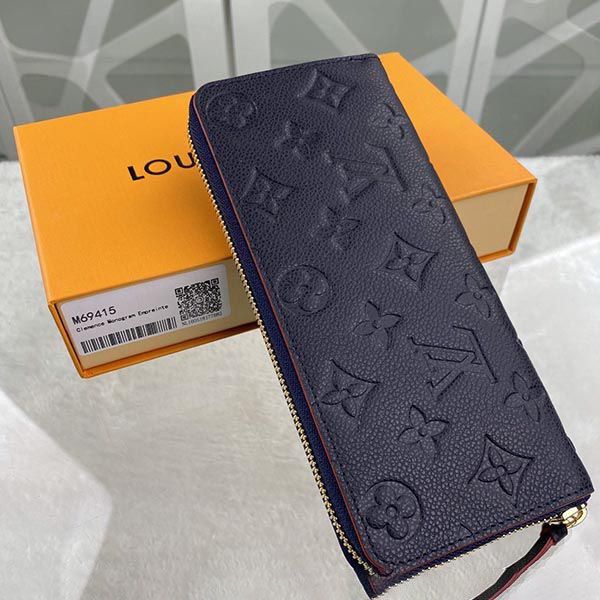 ルイヴィトン 財布 偽物 ポルトフォイユ・クレマンス 長財布 M69415