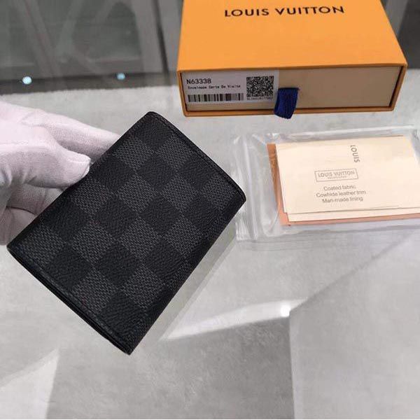 ルイヴィトン 財布 コピー カードケース ダミエ レザー ロゴ N63338