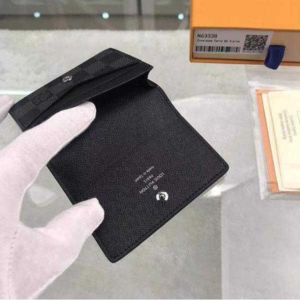 ルイヴィトン 財布 コピー カードケース ダミエ レザー ロゴ N63338
