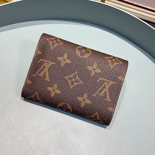 ルイヴィトン 財布 偽物 ポルトフォイユ ヴィクトリーヌ ダミエ エベヌ ミニ財布LV20271
