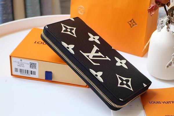 限定 ルイヴィトン 長財布 偽物 クラフティ ZIPPY ノワール M69698