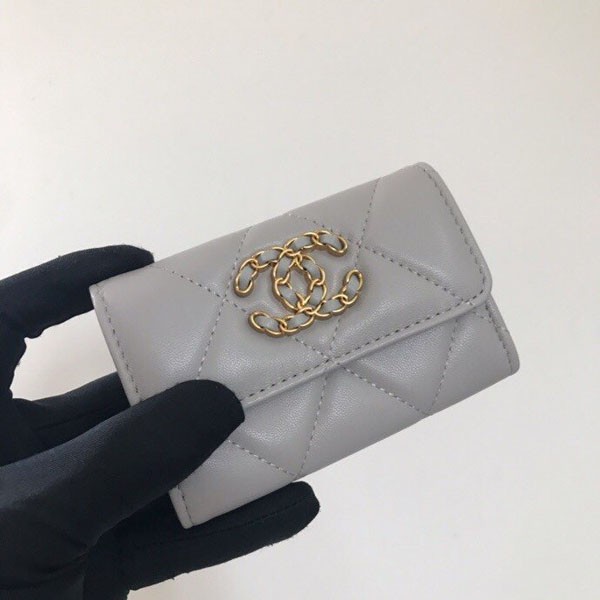 定番人気 シャネル ミニコインパース グレー コピー sho35547
