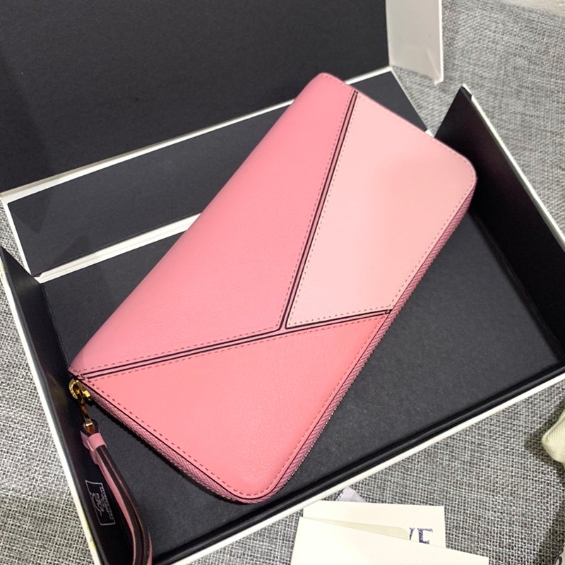 国内即発 ロエベ 財布 パズル コピー ラウンドジップ ウォレット lov96806