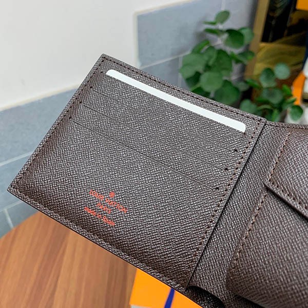 ルイヴィトン ポルトフォイユ・マルコ NM 偽物 ダミエ 2つ折り財布 vua68778