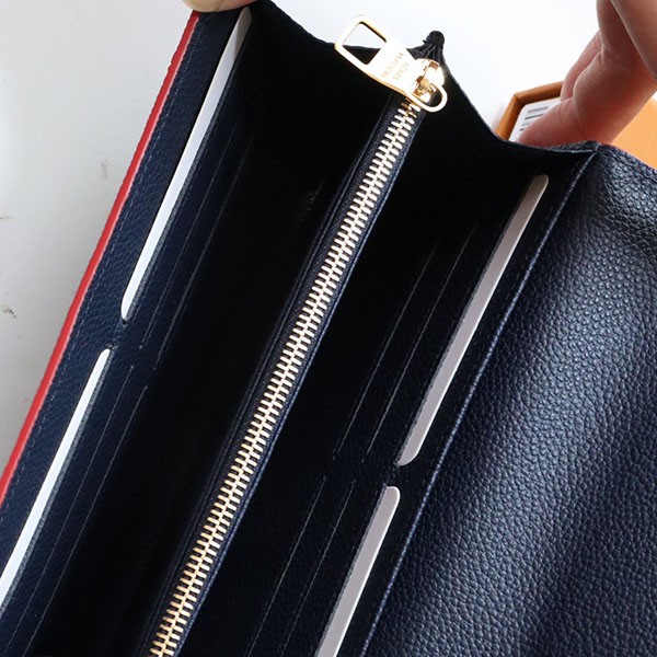 完売前に♪ ルイヴィトン 財布 コピー★ポルトフォイユ サラ ノワール M61182