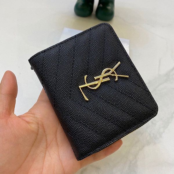 すぐ届く サンローラン YSL ２つ折り ミニ財布 コピー Saz70832