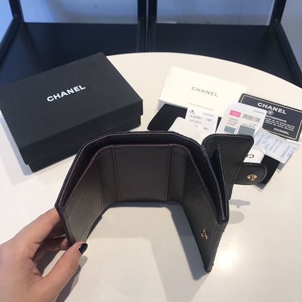 高品質♪シャネル スモールウォレット コピー ３つ折り財布 shx69984