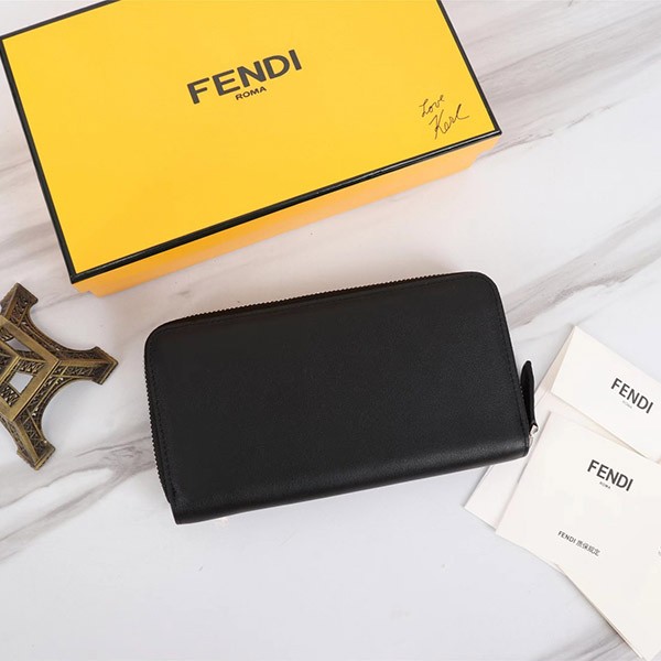 注目★フェンディ バッグバグズ コピー レザー 長財布 feu61346