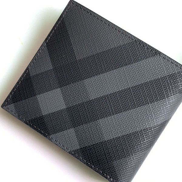 バーバリー チェック コピー レザー 財布 Baq31409