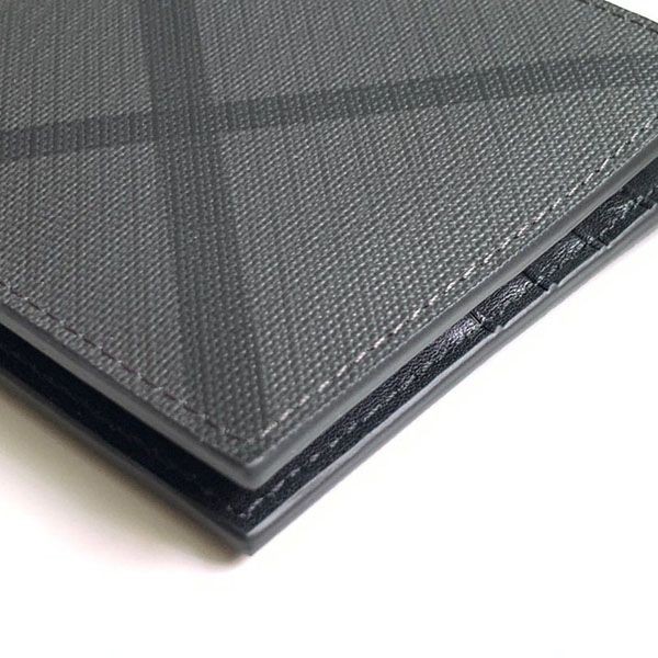 バーバリー チェック コピー レザー 財布 Baq31409