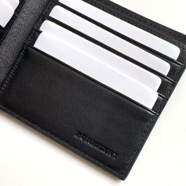 追跡付 バーバリー チェック レザー 財布 Bav27889