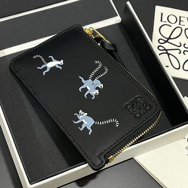 ★日本!!人気！ロエベ ロゴ コインカードホルダー コピー loi85078