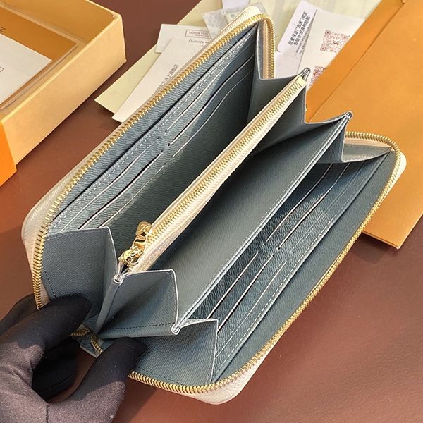 新色☆希少【ルイヴィトン】ジッピー・ウォレット 偽物ダミエリシャス N40748