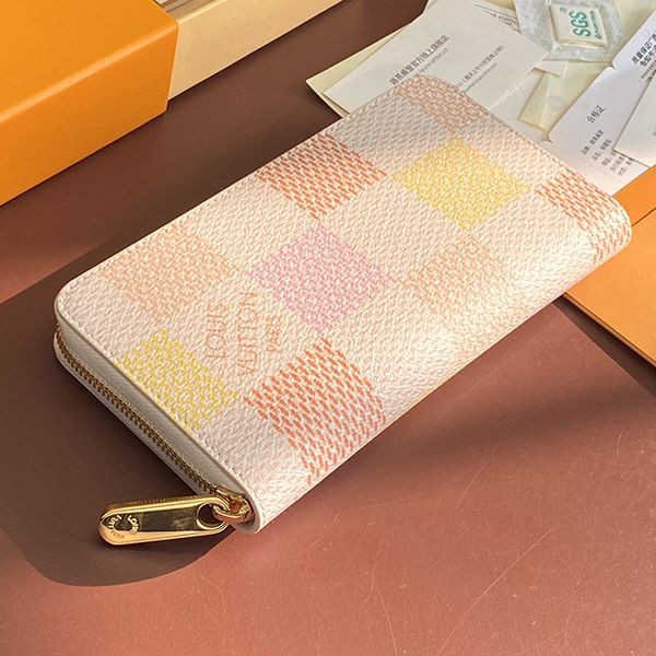 新デザイン【ルイヴィトン】ジッピー・ウォレット ダミエリシャス 偽物 【人気商品】 N4074
