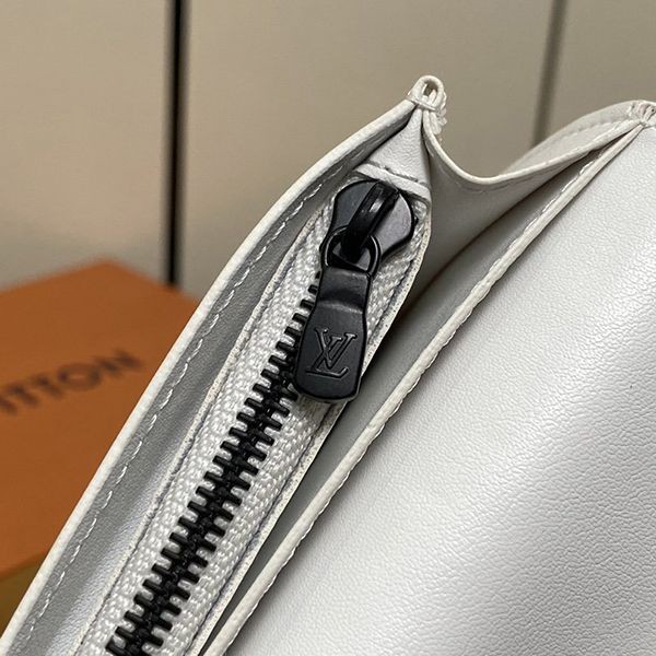 お洒落に♪ルイヴィトンモノグラム 長財布 N級品&ホワイト M83382