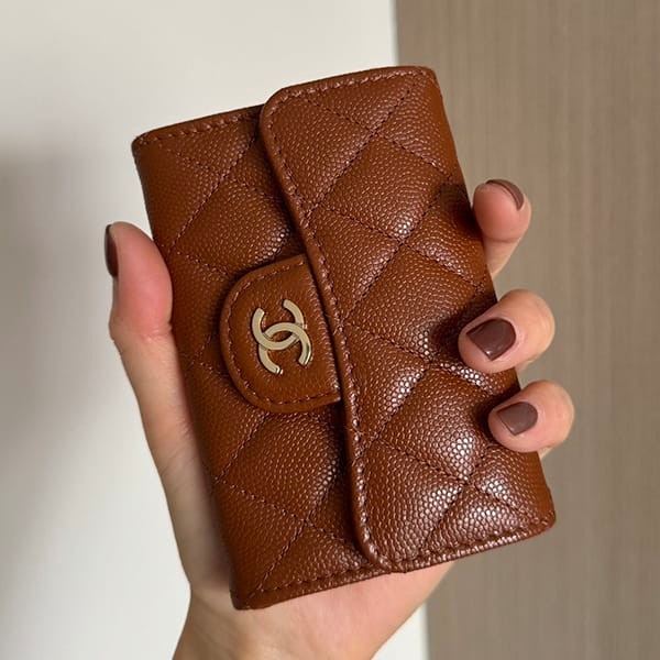 注目★シャネル パロディ クラシック カードホルダー 財布 shg98235