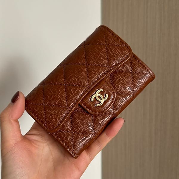 注目★シャネル パロディ クラシック カードホルダー 財布 shg98235