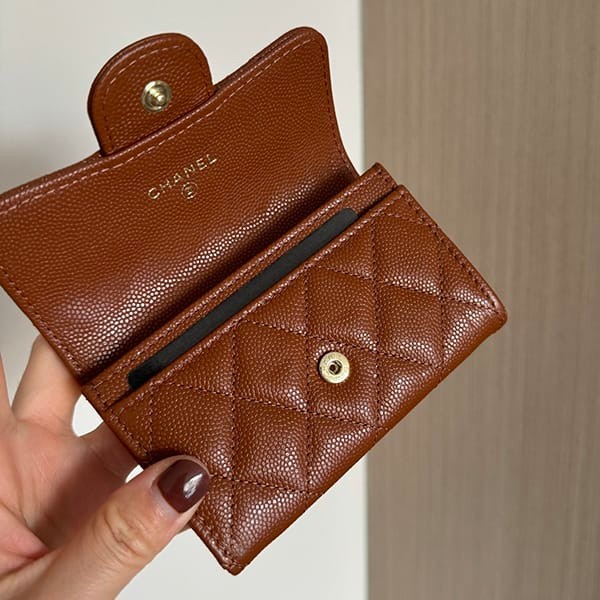 注目★シャネル パロディ クラシック カードホルダー 財布 shg98235
