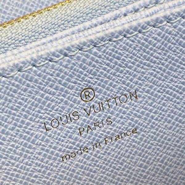 ルイヴィトン 長財布 n級 刺繍 モノグラム ツイード M83456