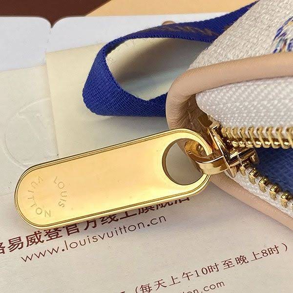 ルイヴィトン 長財布 n級 刺繍 モノグラム ツイード M83456