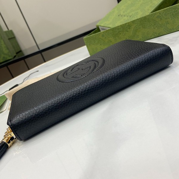 グッチ SOHO ラウンドジップ 長財布 コピー 598187