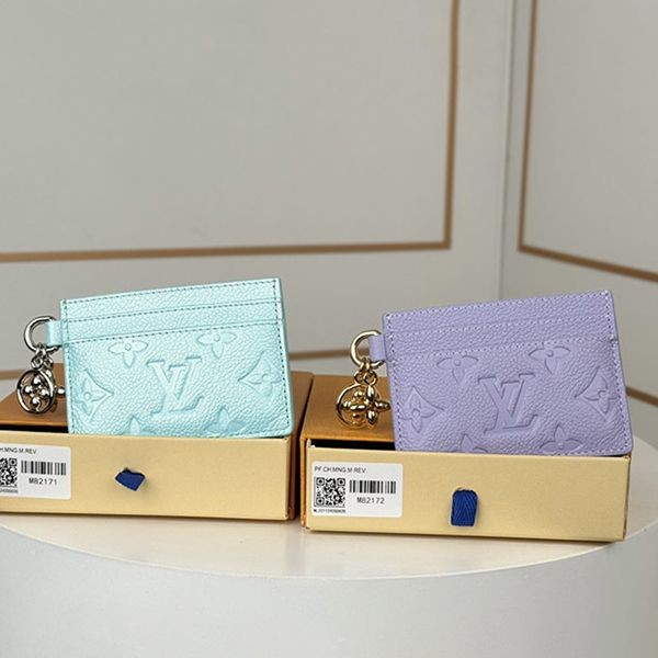 【ルイヴィトン】ポルトカルト 偽物・LV チャーム　カードケース M82171