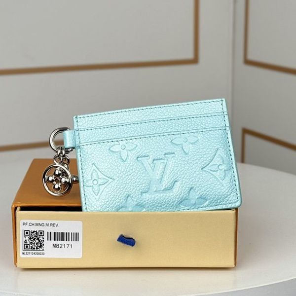 【ルイヴィトン】ポルトカルト 偽物・LV チャーム　カードケース M82171