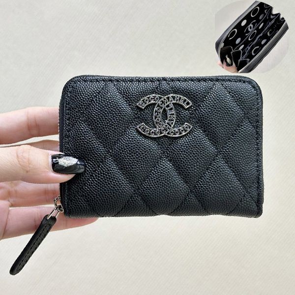 【♡可愛さ炸裂♡】シャネル クラシック ジップ コインパース 偽物 shg96313
