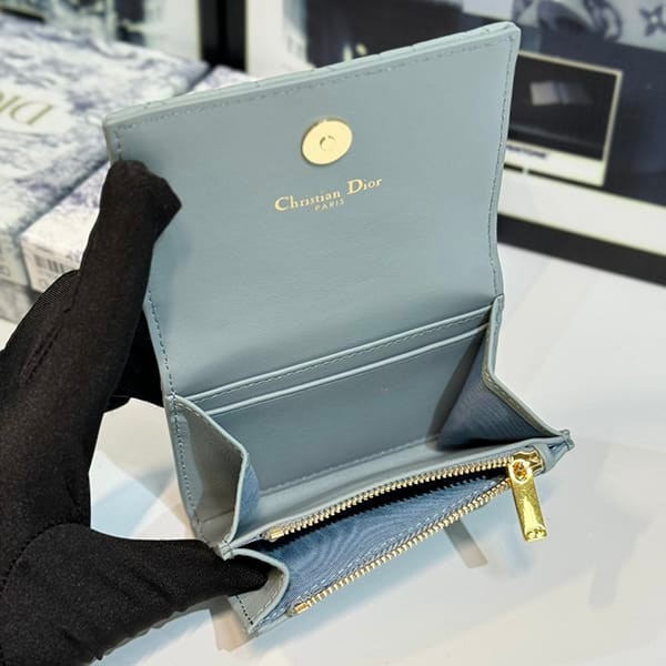 ギフトに最適ディオール CARO ウォレット ミニ財布 パロディ dex63465