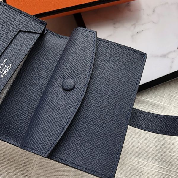 【お洒落☆シンプル】エルメス ベアン N級品ミニ 財布 erh58626