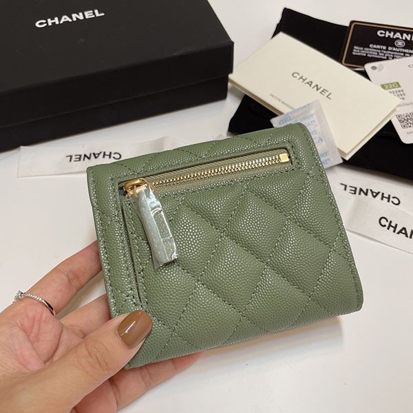 シャネル 偽物 クラシック フラップ ウォレット三つ折り財布 6色 shh78901
