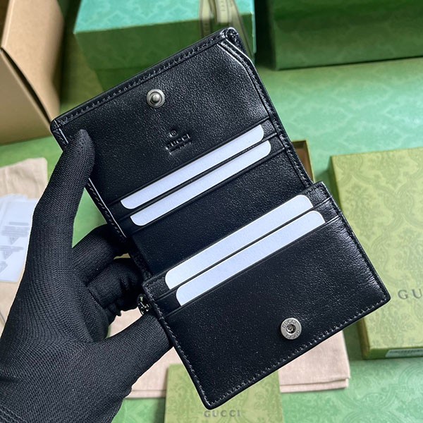 限定！すぐ届く！グッチ カードケース コピー ウォレット レザー 4色 guv58918