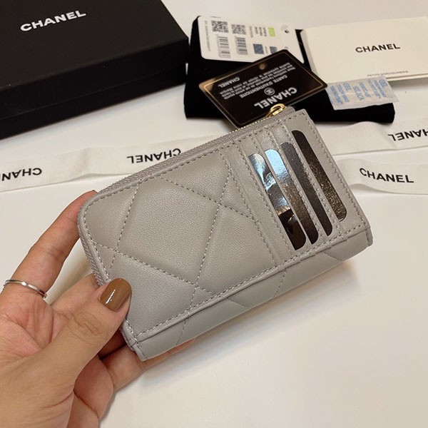 シャネル フラグメントケース ミニ財布 コピー 5色 shv69217