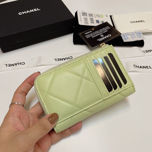 シャネル フラグメントケース ミニ財布 コピー 5色 shv69217
