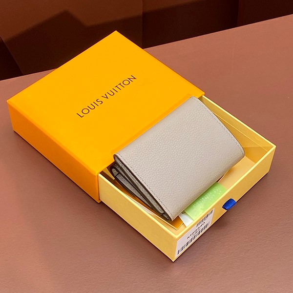 【大人気♪】ルイヴィトン 偽物★ポルトフォイユ・ロックミニ 二つ折り財布 M69340
