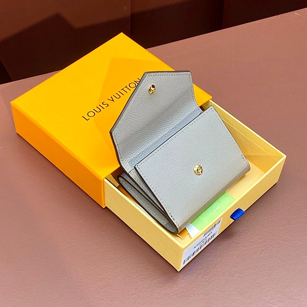 【大人気♪】ルイヴィトン 偽物★ポルトフォイユ・ロックミニ 二つ折り財布 M69340