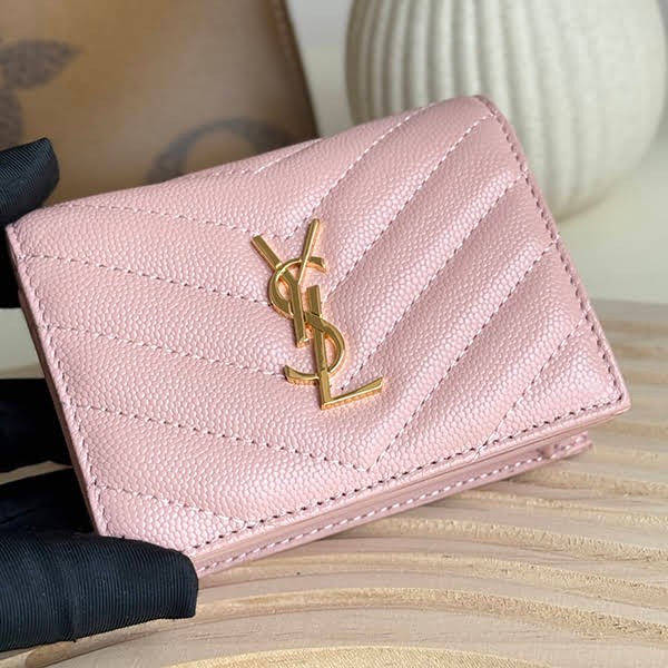 激安価格！サンローラン スーパーコピー☆YSLロゴオリガミ ミニ財布 Sao30477