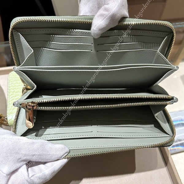 希少！すぐ届く！ルイヴィトン LV リザード ジッピーウォレット 南京錠付き N96955
