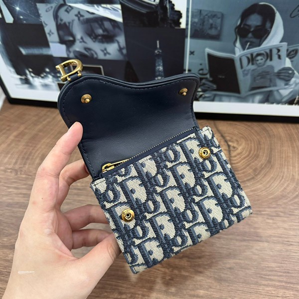 ディオール Saddle Lotus ウォレット スーパーコピー des13198