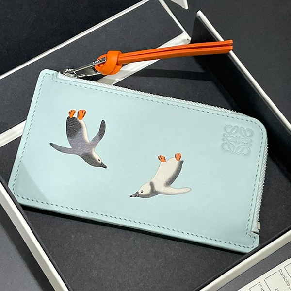 お洒落ロエベ × X Suna Fujita ミニ財布 パロディ ハムスター ウサギ lov63937