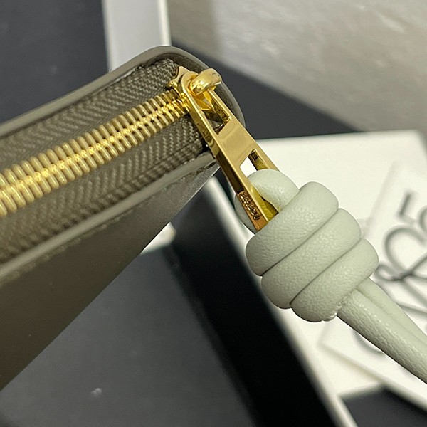 ギフトに最適ロエベ ノット コンパクト ジップウォレット フェイク low30279