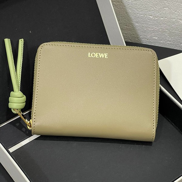 すぐ届くロエベ ノット コンパクト ジップウォレット パチモン loq41827