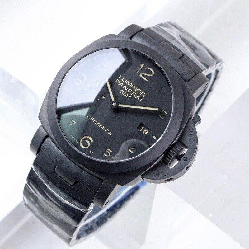 世界中で大人気♪パネライ ルミノール1950 3デイズ GMT トゥットネロ コピー PAM00438